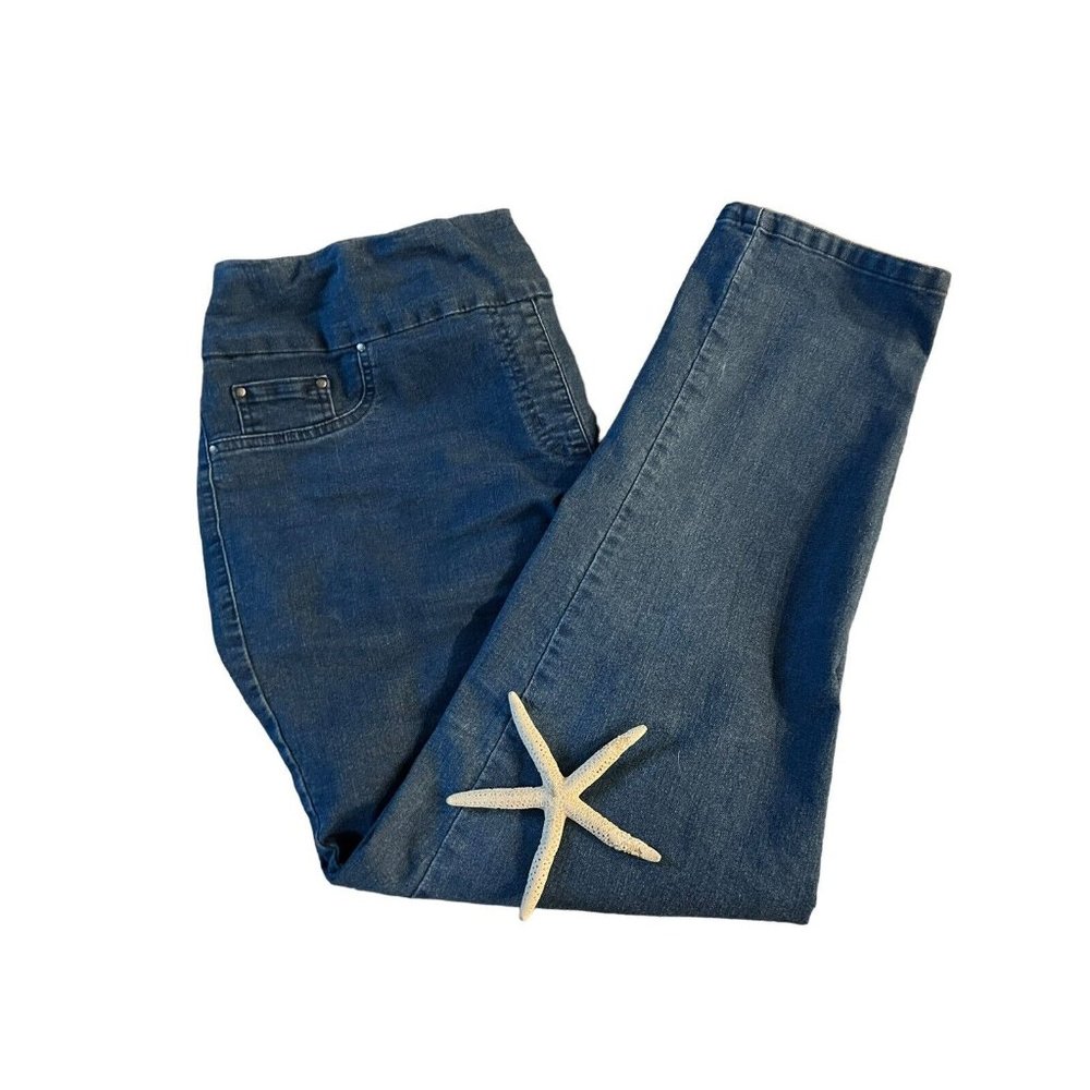 18W Women’s Jeans  Ruby Rd. Classic Original Easy Fit Jeans Light Wash Color